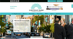 Desktop Screenshot of lincolnparkchamber.com